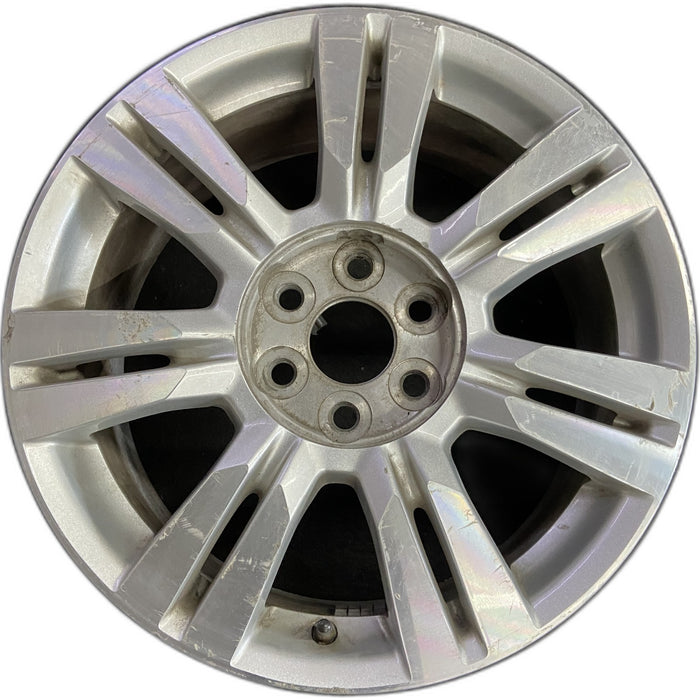 18" SRX 10-11 18x8, bright finish Original OEM Wheel Rim - Front View