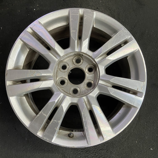 18" SRX 10-11 18x8, bright finish Original OEM Wheel Rim - Angle View