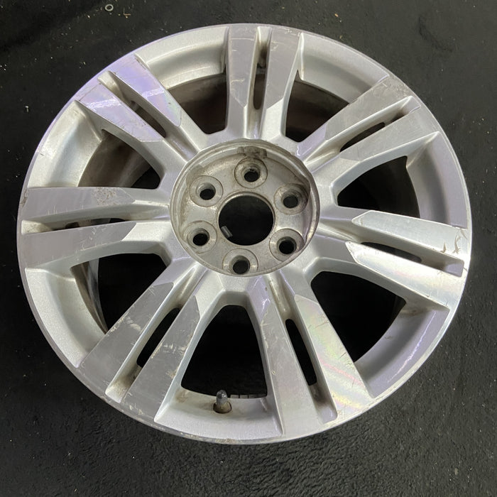 18" SRX 10-11 18x8, bright finish Original OEM Wheel Rim - Side Profile