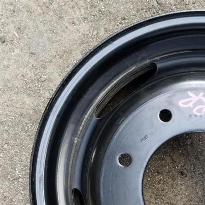 17" DODGE 3500 PICKUP 19-24 Chassis Cab, DRW, , steel Original OEM Wheel Rim - Side Profile