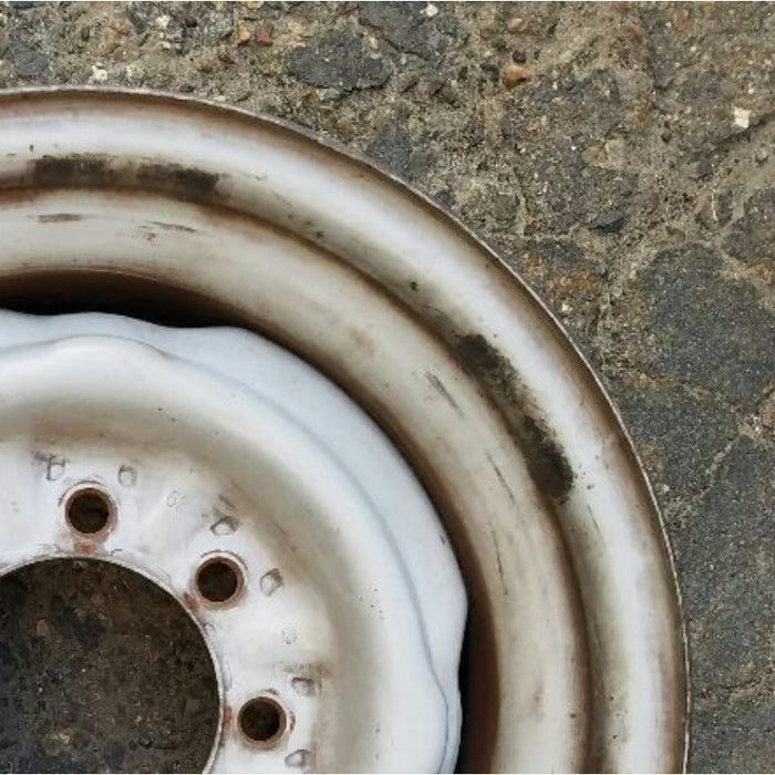 16" FORD E150 VAN 07 , steel, Original OEM Wheel Rim - Close-Up Detail