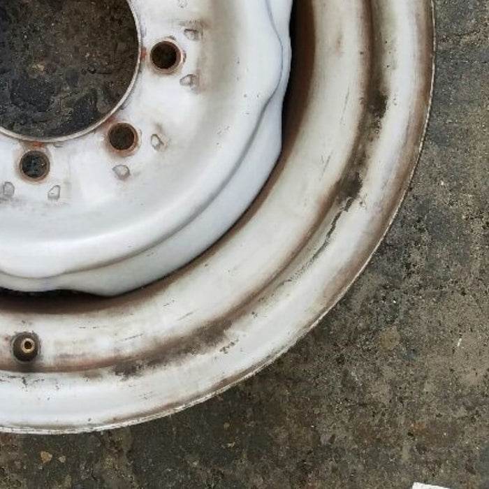 16" FORD E150 VAN 07 , steel, Original OEM Wheel Rim - Back View