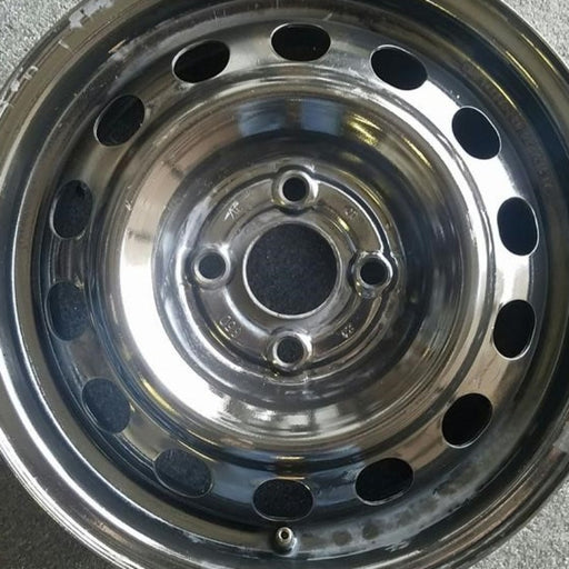 14" CIVIC 01-03 14x5.5, steel Original OEM Wheel Rim - Angle View