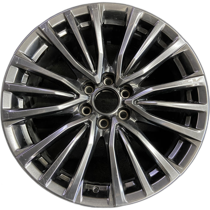 22" ESCALADE 23 22x9, 6 spoke Original OEM Wheel Rim - Front View