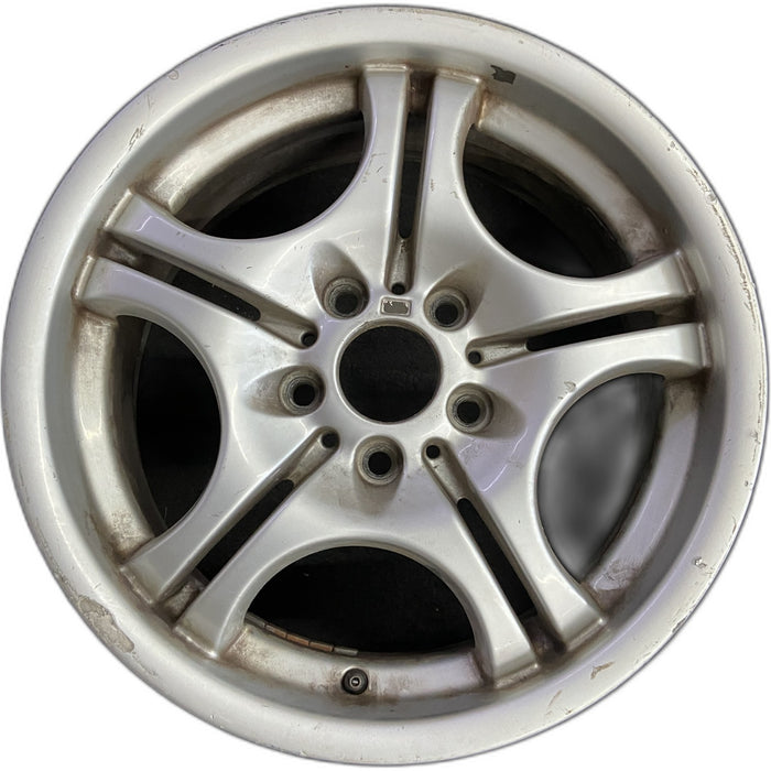 17" BMW 320i 01-05 , 17x7.5 Original OEM Wheel Rim - Front View