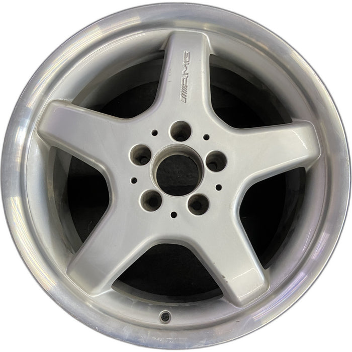 17" MERCEDES SLK 02-03 170 Type; SLK230, 17x8.5, 1 piece design Original OEM - Front View