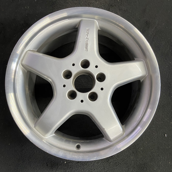 17" MERCEDES SLK 02-03 170 Type; SLK230, 17x8.5, 1 piece design Original OEM - Angle View