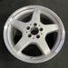 17" MERCEDES SLK 02-03 170 Type; SLK230, 17x8.5, 1 piece design Original OEM - Side Profile