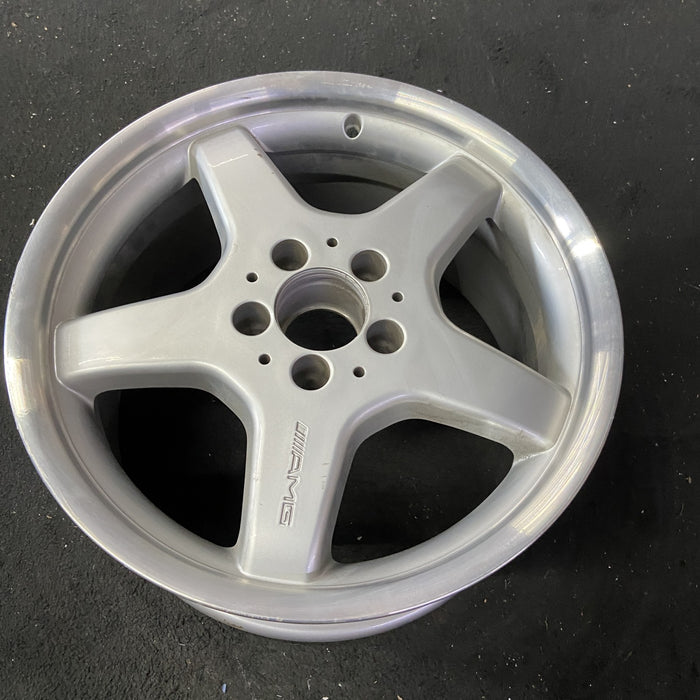 17" MERCEDES SLK 02-03 170 Type; SLK230, 17x8.5, 1 piece design Original OEM - Close-Up Detail