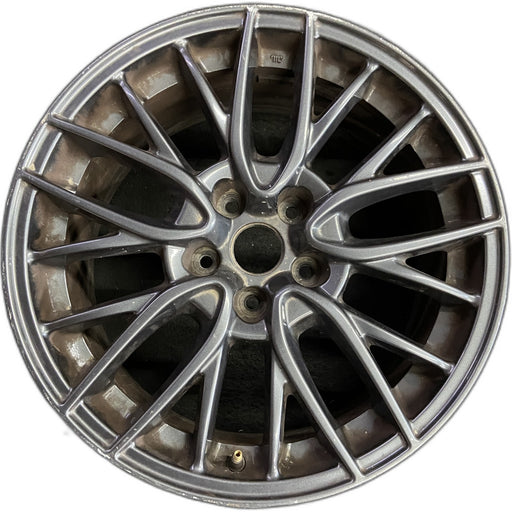 18" WRX 15 18x8.5 , 20 spoke Original OEM Wheel Rim - Front View