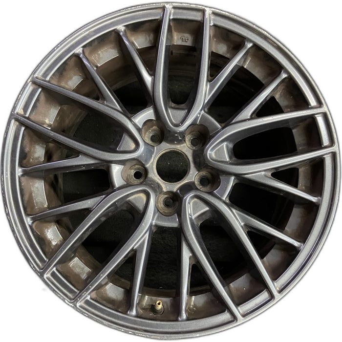 18" WRX 15 18x8.5 , 20 spoke Original OEM Wheel Rim - Front View