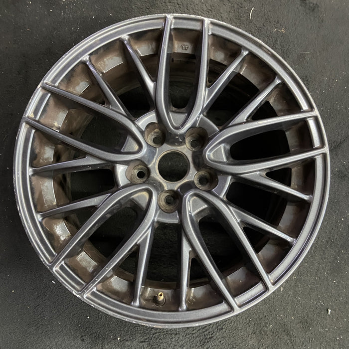 18" WRX 15 18x8.5 , 20 spoke Original OEM Wheel Rim - Angle View