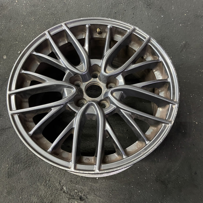 18" WRX 15 18x8.5 , 20 spoke Original OEM Wheel Rim - Close-Up Detail
