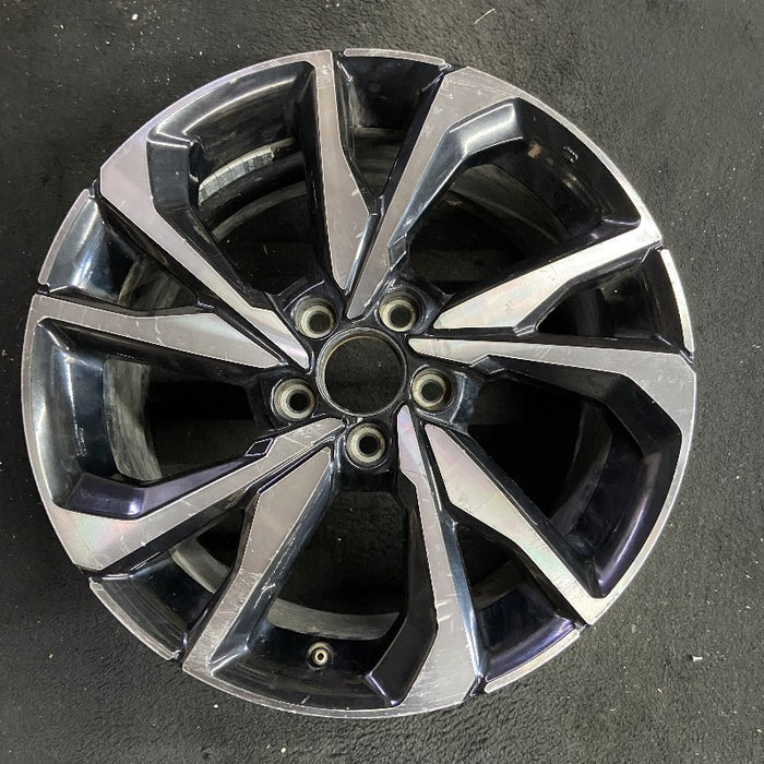 18" CIVIC 17-18 18x8 alloy w/o outer red accent; Coupe Si Original OEM Wheel Rim