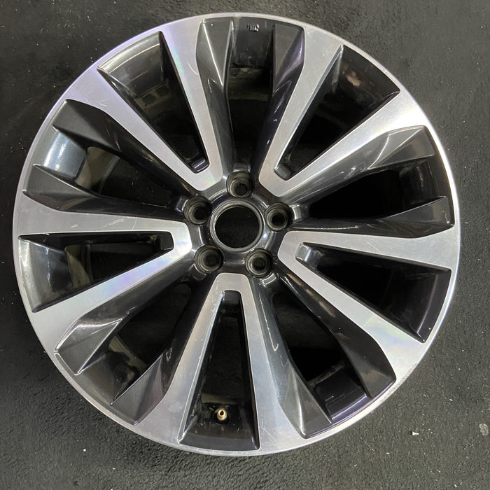 18" FORESTER 17-18 18x7 , 2.0L Original OEM Wheel Rim - Angle View
