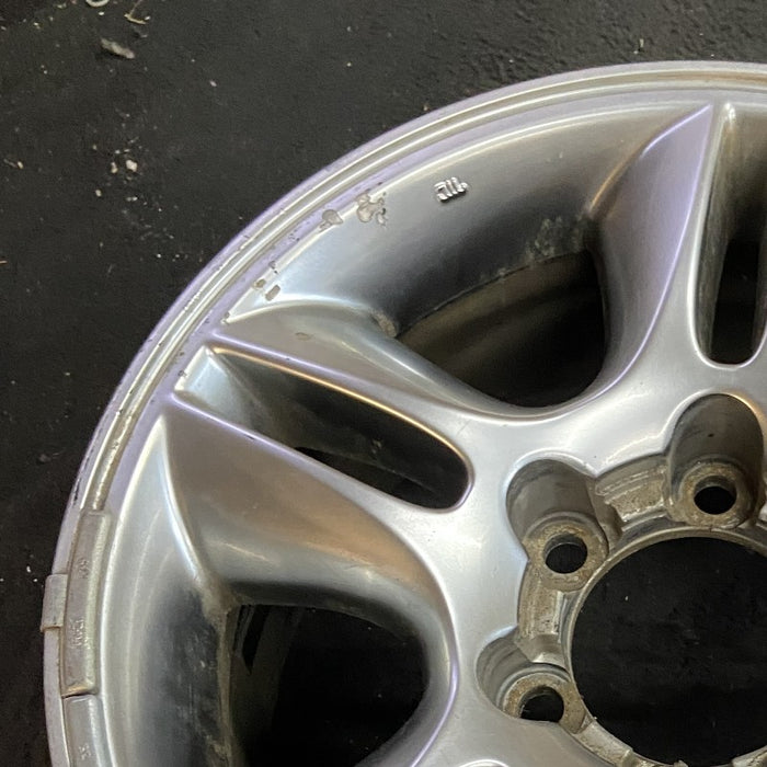 17" LEXUS GX470 03-04 17x7.5 alloy 5 spoke Original OEM Wheel Rim - Side Profile