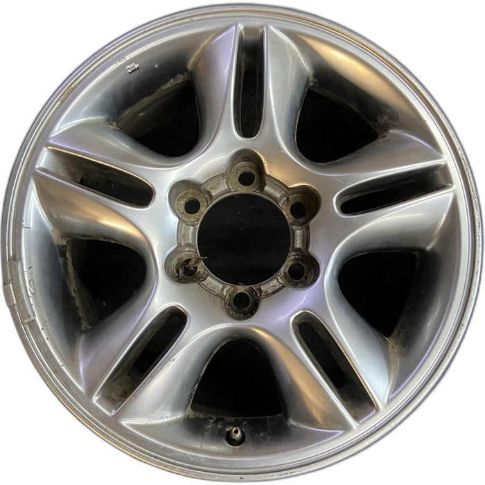 17" LEXUS GX470 03-04 17x7.5 alloy 5 spoke Original OEM Wheel Rim - Front View