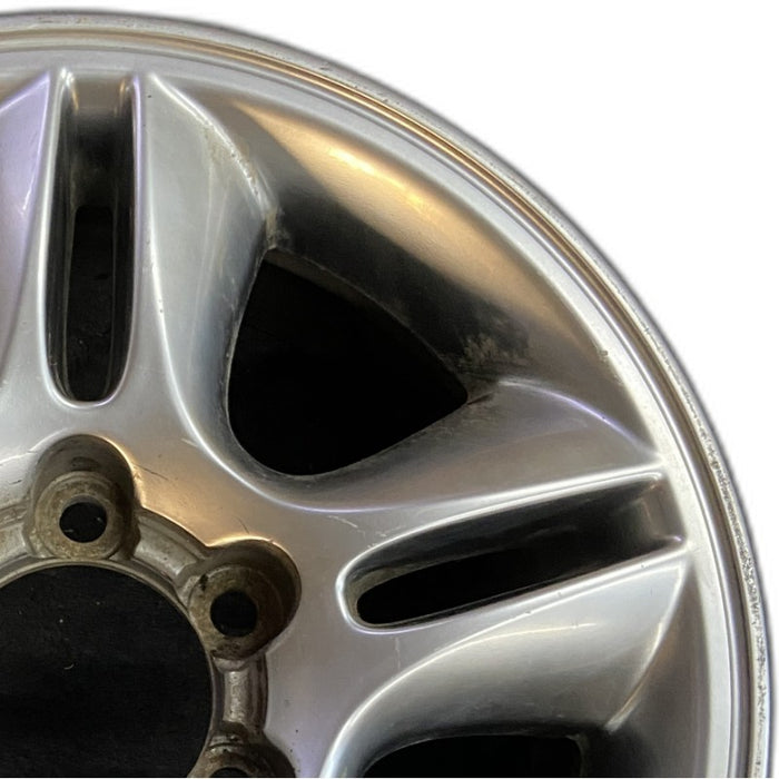 17" LEXUS GX470 03-04 17x7.5 alloy 5 spoke Original OEM Wheel Rim - Side Profile