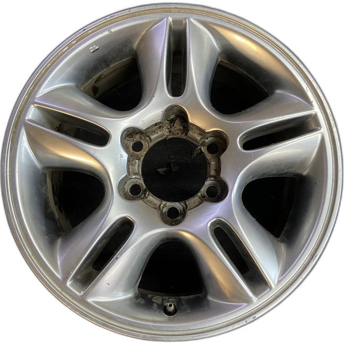 17" LEXUS GX470 03-04 17x7.5 alloy 5 spoke Original OEM Wheel Rim - Front View