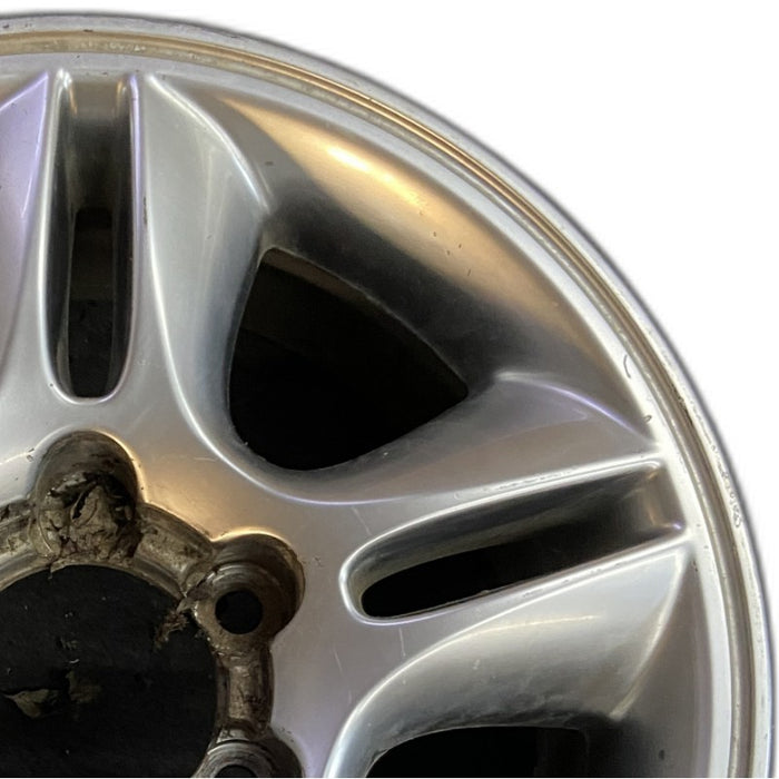 17" LEXUS GX470 03-04 17x7.5 alloy 5 spoke Original OEM Wheel Rim - Side Profile