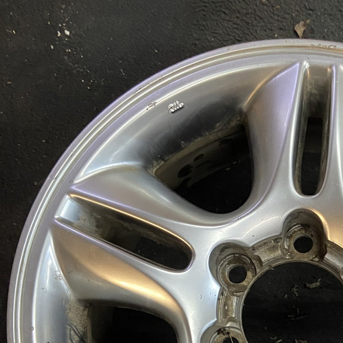 17" LEXUS GX470 03-04 17x7.5 alloy 5 spoke Original OEM Wheel Rim - Side Profile