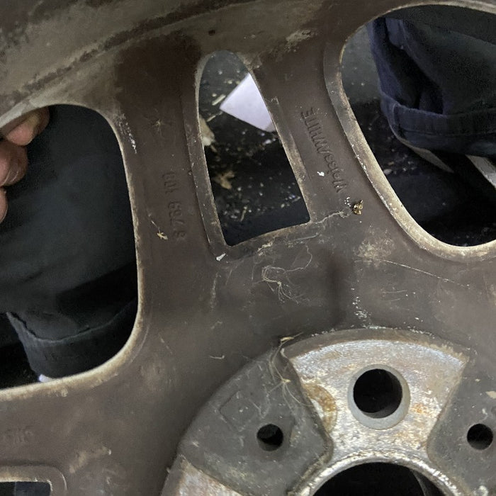 16" CLUBMAN 08-09 16x6.5 alloy 5 spoke star design open spokes silver Original OEM Wheel Rim