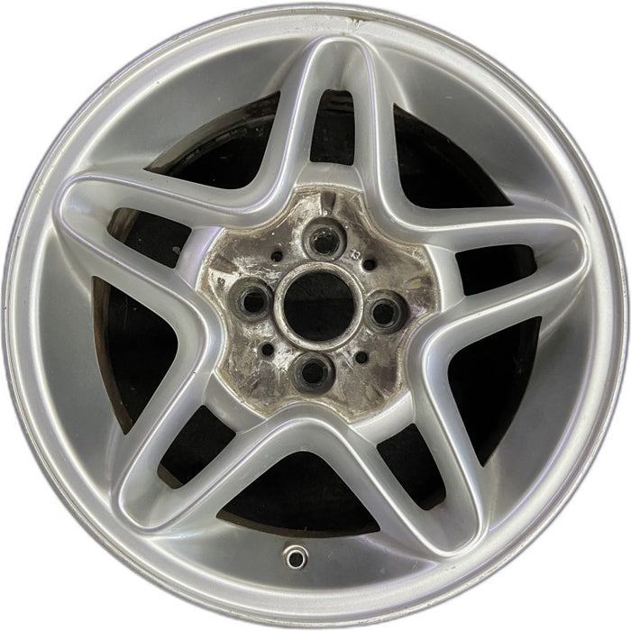 16" CLUBMAN 08-09 16x6.5 alloy 5 spoke star design open spokes silver Original OEM Wheel Rim