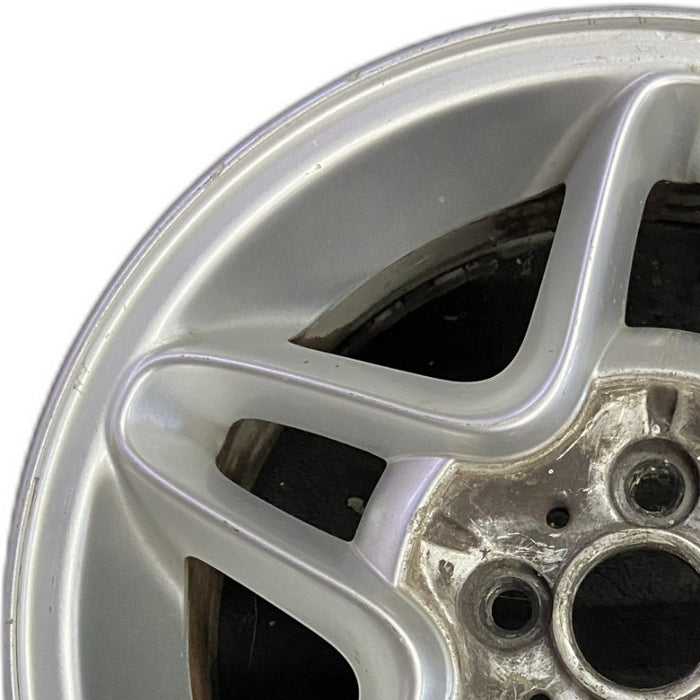 16" CLUBMAN 08-09 16x6.5 alloy 5 spoke star design open spokes silver Original OEM Wheel Rim