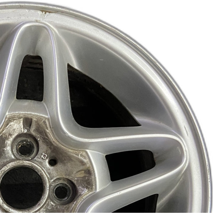 16" CLUBMAN 08-09 16x6.5 alloy 5 spoke star design open spokes silver Original OEM Wheel Rim