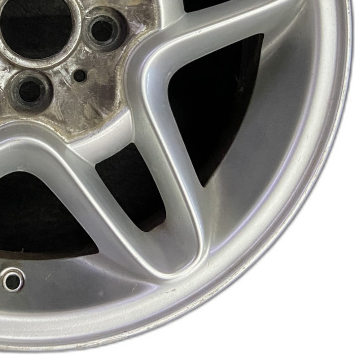 16" CLUBMAN 08-09 16x6.5 alloy 5 spoke star design open spokes silver Original OEM Wheel Rim