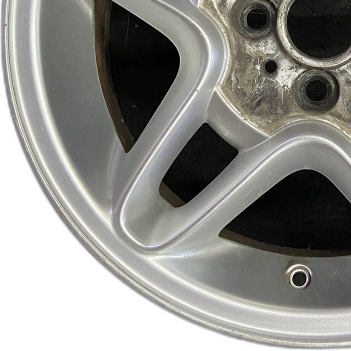 16" CLUBMAN 08-09 16x6.5 alloy 5 spoke star design open spokes silver Original OEM Wheel Rim