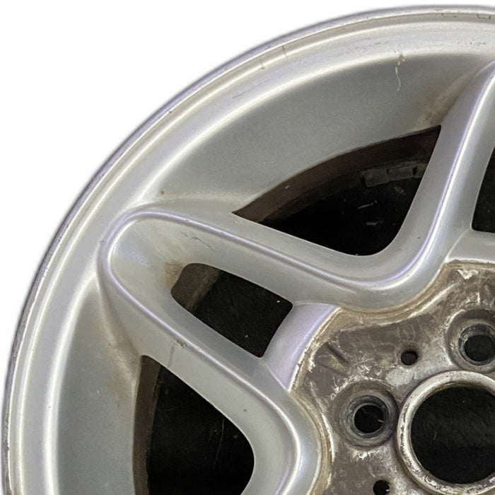 16" CLUBMAN 08-09 16x6.5 alloy 5 spoke star design open spokes silver Original OEM Wheel Rim