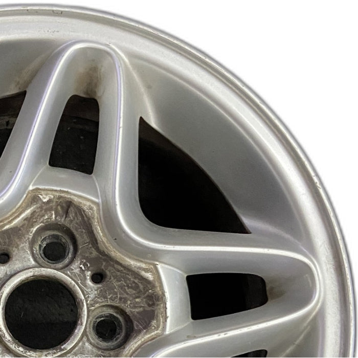 16" CLUBMAN 08-09 16x6.5 alloy 5 spoke star design open spokes silver Original OEM Wheel Rim