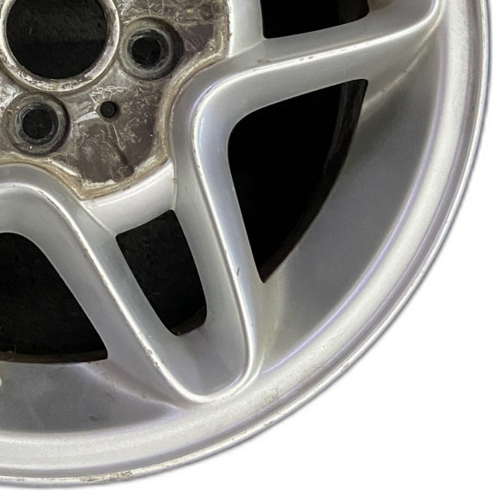 16" CLUBMAN 08-09 16x6.5 alloy 5 spoke star design open spokes silver Original OEM Wheel Rim