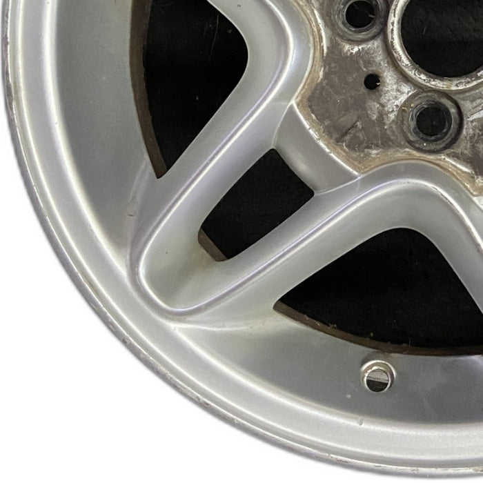 16" CLUBMAN 08-09 16x6.5 alloy 5 spoke star design open spokes silver Original OEM Wheel Rim