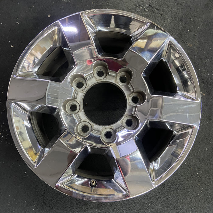 18" SIERRA 2500 PICKUP 15-18 18x8, aluminum, 6 spoke, flat spoke Original OEM Wheel Rim