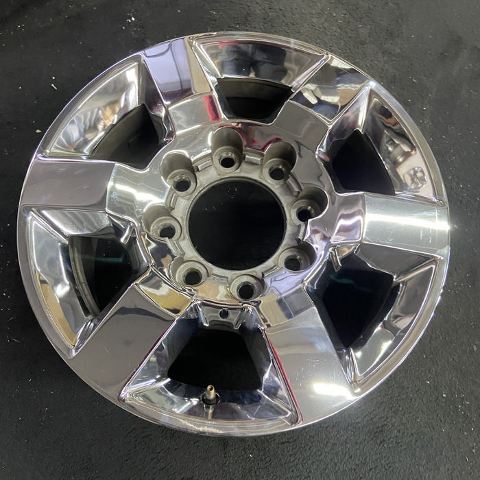 18" SIERRA 2500 PICKUP 15-18 18x8, aluminum, 6 spoke, flat spoke Original OEM Wheel Rim