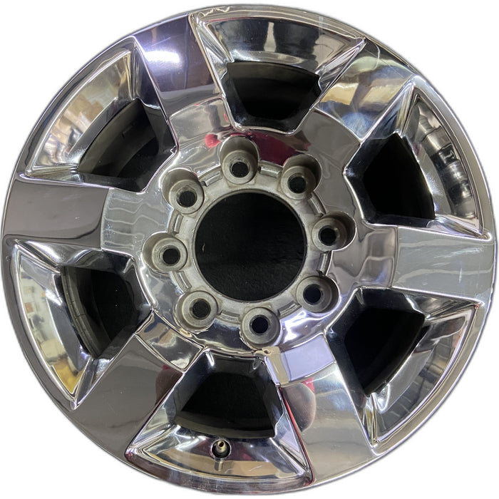 18" SIERRA 2500 PICKUP 15-18 18x8, aluminum, 6 spoke, flat spoke Original OEM Wheel Rim