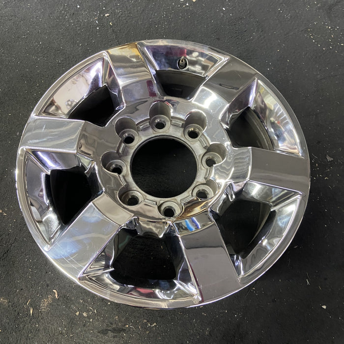 18" SIERRA 2500 PICKUP 15-18 18x8, aluminum, 6 spoke, flat spoke Original OEM Wheel Rim