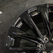 24" ESCALADE 25 24x9.5 12 spoke black opt 5FE Original OEM Wheel Rim - Side Profile