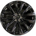 24" ESCALADE 25 24x9.5 12 spoke black opt 5FE Original OEM Wheel Rim - Front View