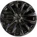 24" ESCALADE 25 24x9.5, 12 spoke, black Original OEM Wheel Rim - Front View