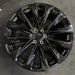 24" ESCALADE 25 24x9.5, 12 spoke, black Original OEM Wheel Rim - Angle View