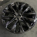 24" ESCALADE 25 24x9.5 12 spoke black opt 5FE Original OEM Wheel Rim - View 7