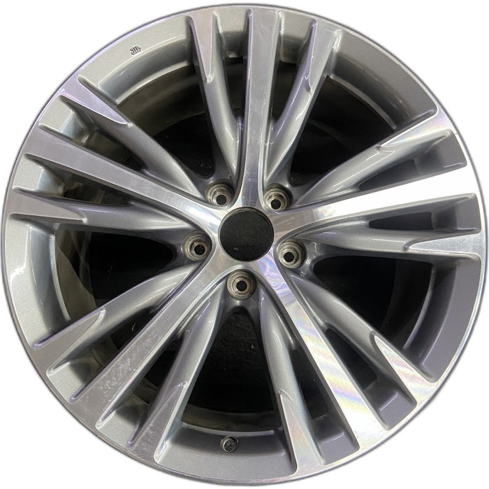 19" INFINITI Q50 18-19 19x8.5 alloy 15 spoke alternating V spoke Original OEM Wheel Rim