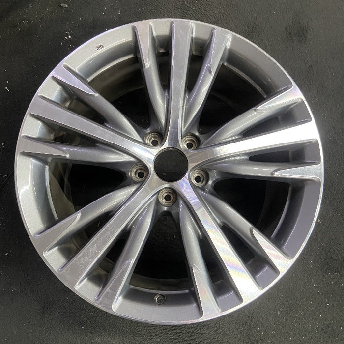 19" INFINITI Q50 18-19 19x8.5 alloy 15 spoke alternating V spoke Original OEM Wheel Rim