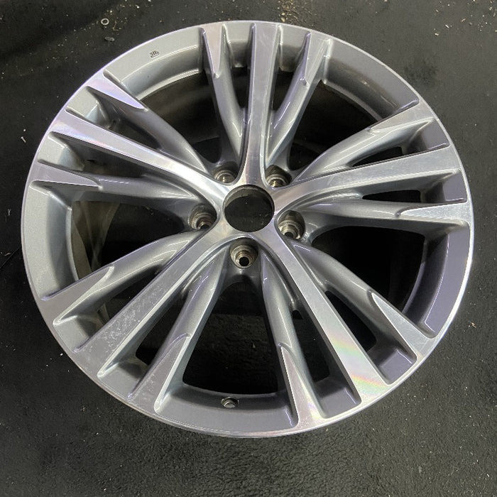 19" INFINITI Q50 18-19 19x8.5 alloy 15 spoke alternating V spoke Original OEM Wheel Rim