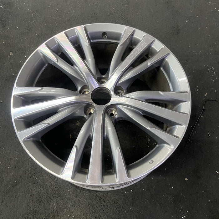 19" INFINITI Q50 18-19 19x8.5 alloy 15 spoke alternating V spoke Original OEM Wheel Rim