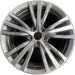 19" INFINITI Q50 18-19 19x8.5 , 15 spoke, alternating V spoke Original OEM - Front View