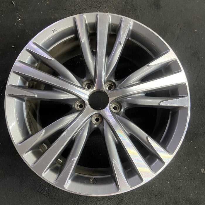 19" INFINITI Q50 18-19 19x8.5 alloy 15 spoke alternating V spoke Original OEM Wheel Rim